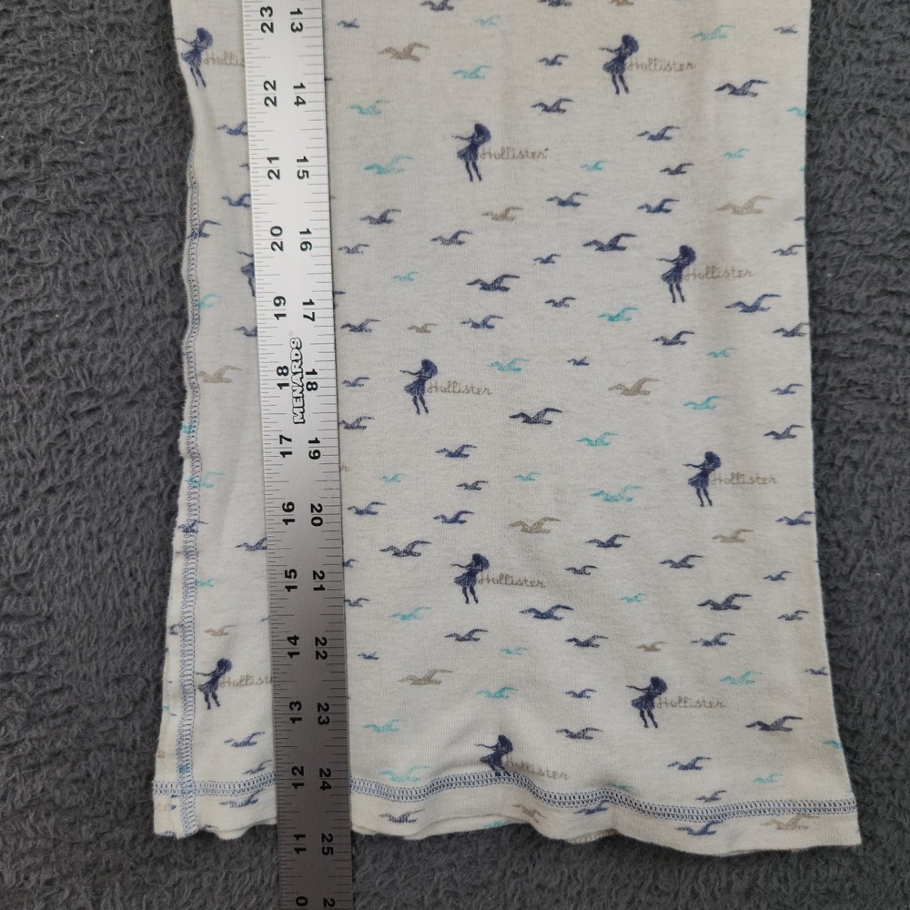 Vtg Y2K Hollister Cami Tank XS Racerback Ribbed Stretch Long Bella Swan AOP RARE - Picture 6 of 10